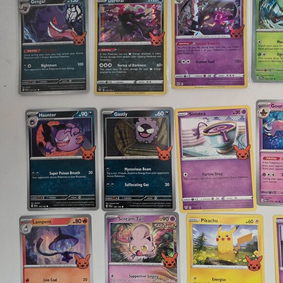 Pokemon TCG Trick or Treat Lot 19 Cards 7 Holos + Magikarp Detective Pikachu - Picture 2 of 5